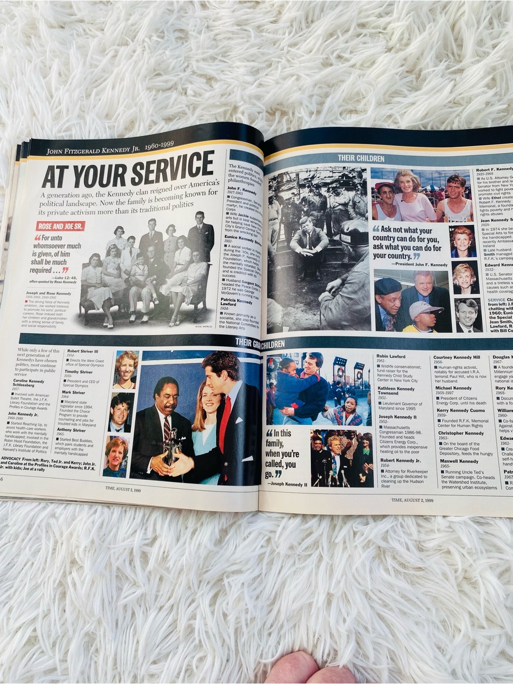 1999 JFK JR Time Magazine Memorial Issue John F Kennedy Jr Funeral August 2 1999 - Picture 15 of 16